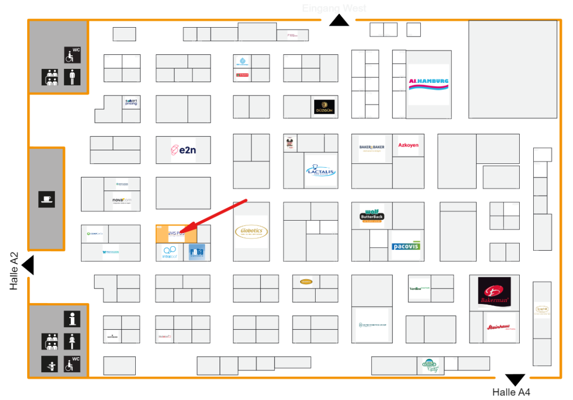 Lageplan Halle A3