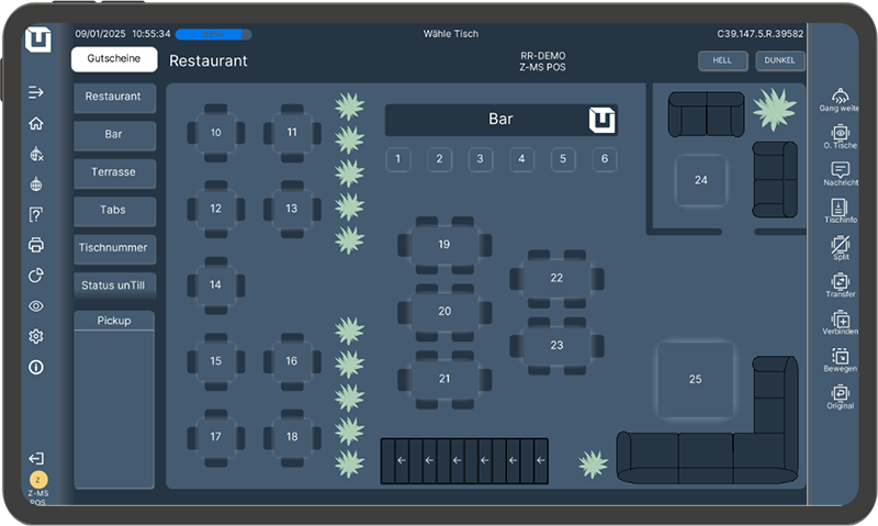 untill prime ansicht tischplan