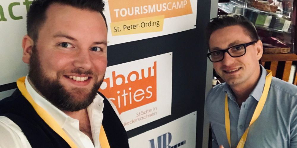 philipp becker und raimund bu ltemeier auf dem tourismuscamp 20191000 0 0